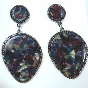 Anthropologie style Multi color earrings